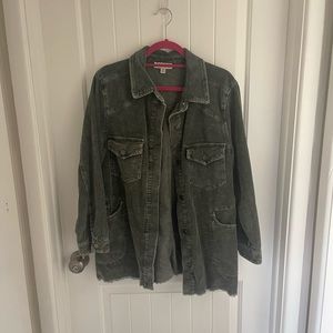 Hunter Green Shacket